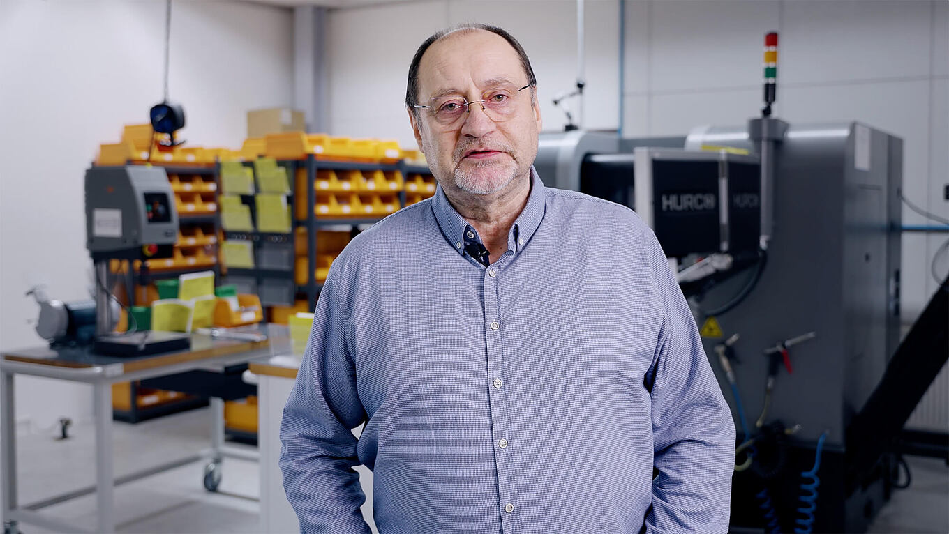 Henry Jonschker, Produktionsleiter der Günter Sievers Maschinenbau GmbH